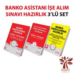 Banko Asistanı Sınavlarına Hazırlık 3'lüSet
