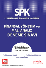 SPK Finansal Yönetim ve Mali Analiz Deneme Sınavı