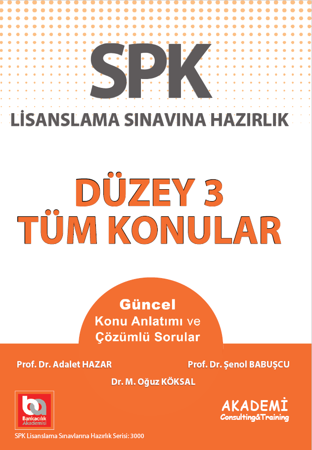 SPK Düzey 3 Tüm Konular