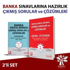 Banka Sınavlarında Çıkmış Sorular ve Çözümleri - 2'li Set