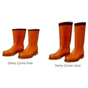 DERBY KAUÇUK KREP ÇİZME (UZUN)