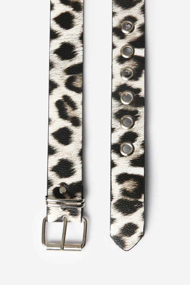 Moda1001 Leopar Desenli Kadın Kemer  - Leopar
