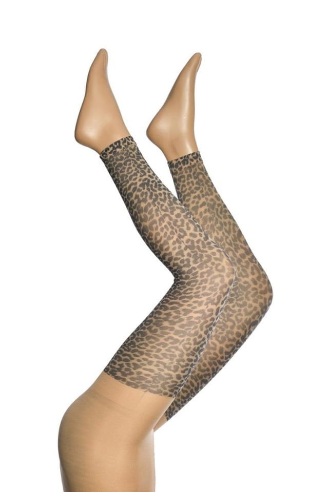 Dore Leopar Tayt Çorap 11484