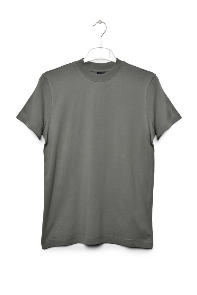 Zegy Bisiklet Yaka Kısa Kollu Erkek Tişört  - Yeşil