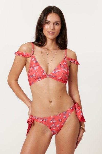 Pierre Cardin Uzun Üçgen Bikini Takım 217359  - Pembe