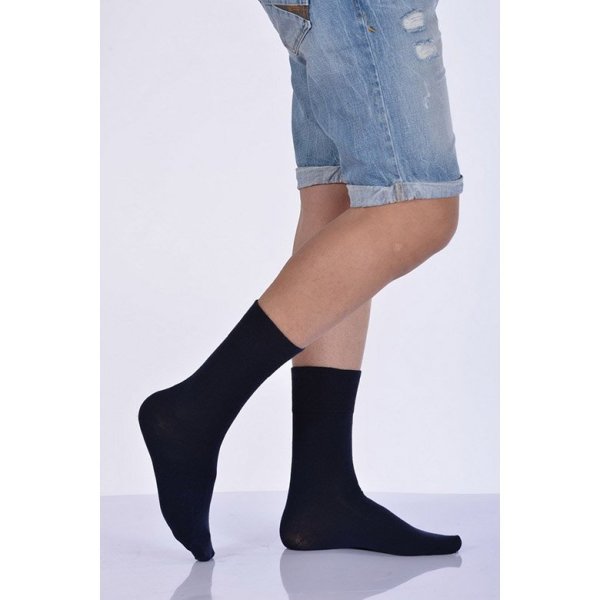 Erkek Diyabetik Soket Çorabı  - Lacivert