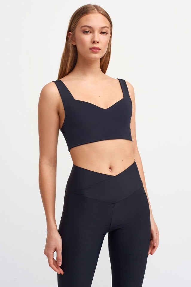 Askılı Basic Kadın Büstiyer - Siyah