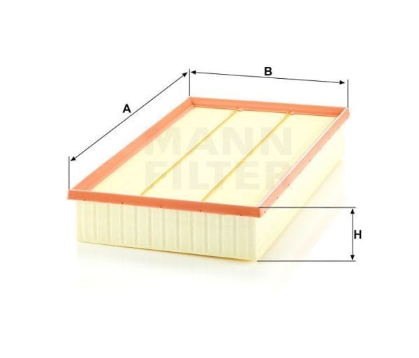 Volkswagen Passat 2015 Model Sonrası 2.0 TDI 4 Çeker Hava Filtresi Mann Marka C38002