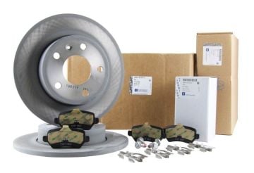 Opel Astra H 5 Bijon Arka Disk Balata Seti Orjinal 93190173AH