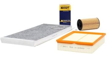 Bmw X5 Serisi E53 Kasa 4.4i Benzinli Periyodik Bakım Filtre Seti E202H01D34 - WPK211 - C26151