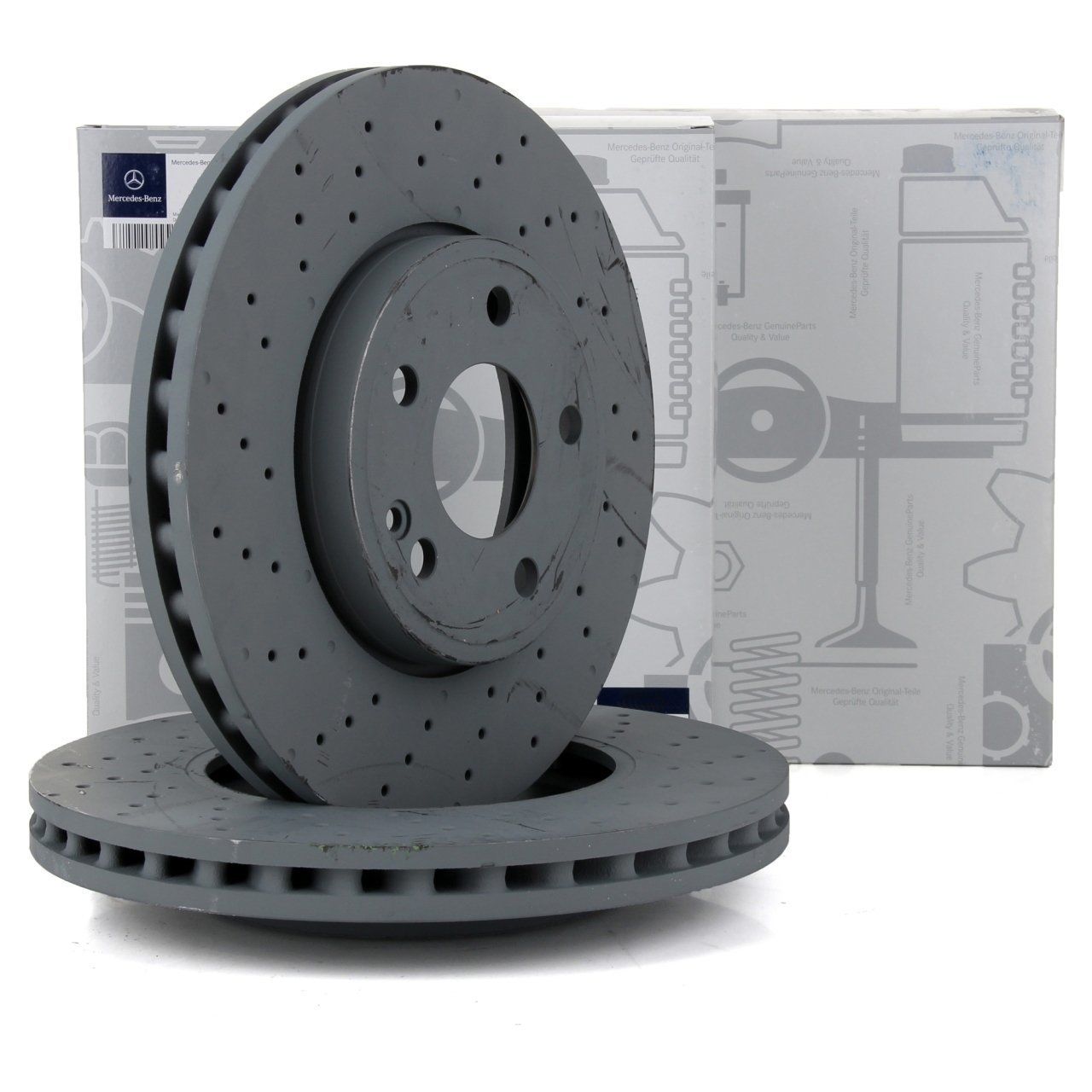 Mercedes W176 Kasa A180 AMG TİP Ön Fren Disk Takımı Orijinal Mercedes 2464212512