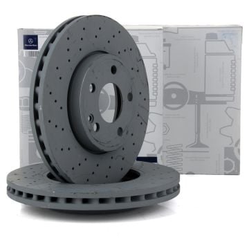 Mercedes W176 Kasa A180 AMG TİP Ön Fren Disk Takımı Orijinal Mercedes 2464212512