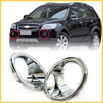 Chevrolet Captiva Kromlu Sağ Sis Kapağı Çerçevesi GM 96865506