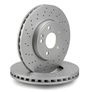 Mercedes W176 Kasa A180 CDİ Ön Fren Disk Takımı ( Delikli ) Bosch Marka 2464212512 - 0986479A02