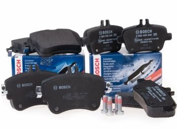 Mercedes W176 Kasa A200 ( AMG TİP ) Ön Ve Arka Fren Balata Seti Bosch Marka 0986495348 - 0986494662