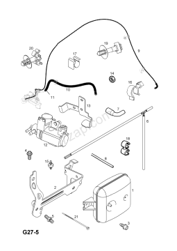 Opel Astra H 1.3 Dizel Turbo Şarj Vakum Hortumu Orjinal 55195765