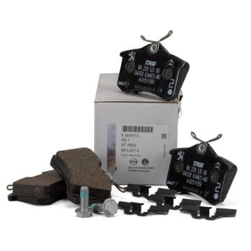 Opel Crossland X Arka Fren Balata Takımı 249 MM Orjinal 3649110