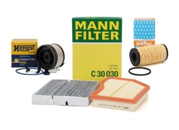 Mercedes W177 Kasa A180D Periyodik Bakım Filtreleri (Set) A6540940204 - A6540920100 - A6081840100