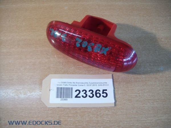 Opel Combo C Bagaj ilave Lambası Tek Kapılı 4411019