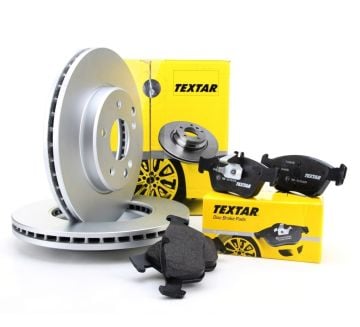 Mercedes W204 Kasa C200 Kompressor Ön Fren Disk Ve Balata Kit Takımı Textar Marka 92159603 - 2430601