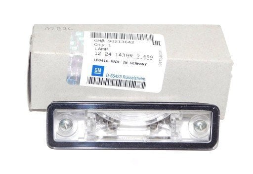 Opel Vectra B 99 Sonrası Arka Plaka Lamba Camı 1224119