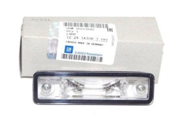 Opel Vectra B 99 Sonrası Arka Plaka Lamba Camı 1224119