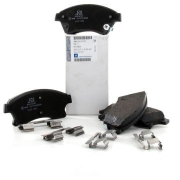 Chevrolet Cruze 15-16-17'' Jant Ön Fren Balata Takımı GM 276 mm jantlar için 1605169