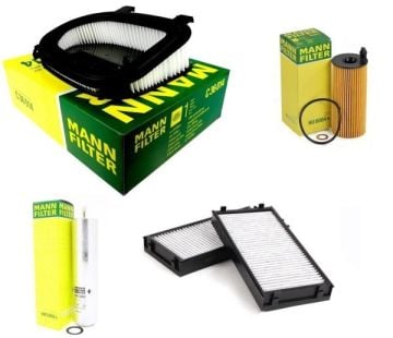 Bmw X5 F15 Kasa 2.5d (2013-2015) Periyodik Bakım Filtre Seti Mann Marka HU6004x - C36014 - WK5002x - WPK218