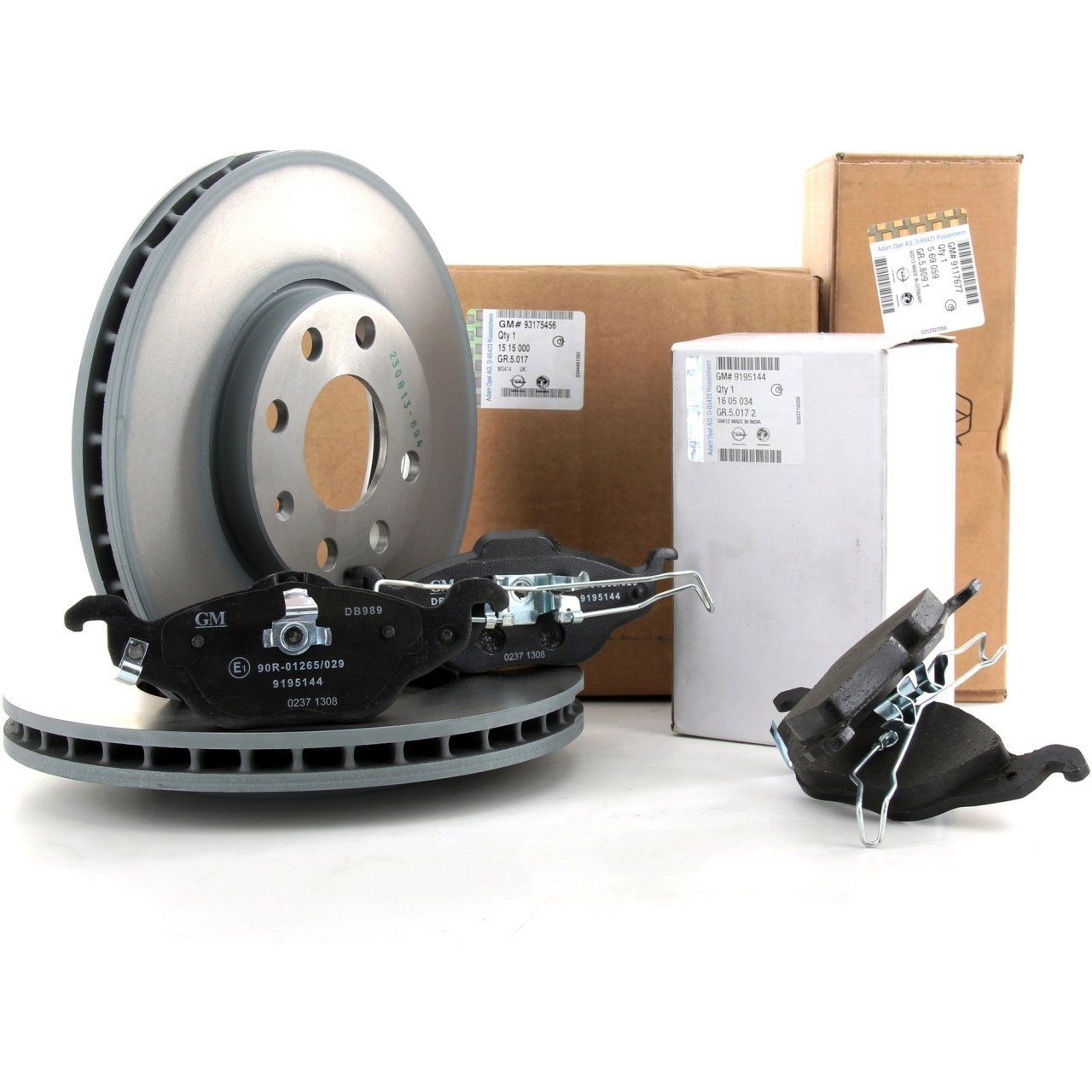 Opel Astra G 4 Bijon Ön Disk Balata Takımı Orjinal