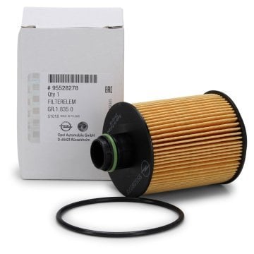 Opel Astra J 1.3 Dizel Yağ Filtresi Orjinal 860134  95528278