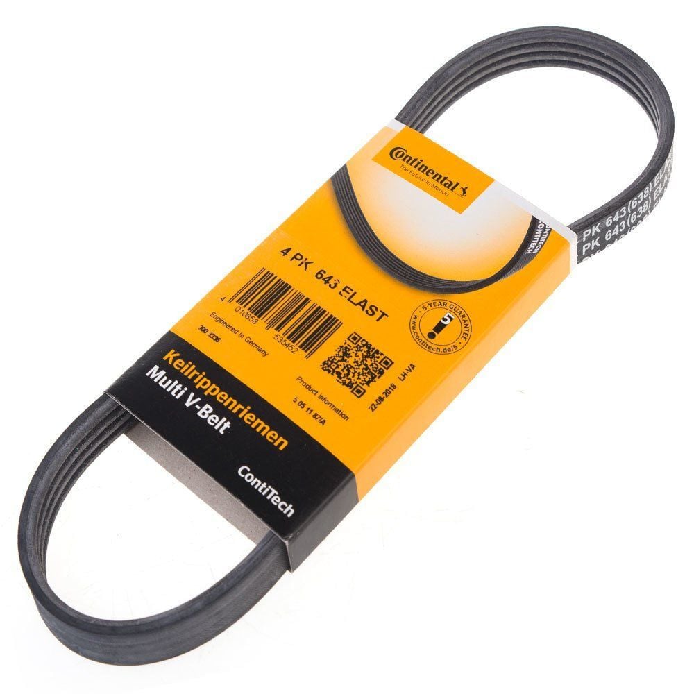 Chevrolet Cruze Direksiyon Kayışı Continental 4PK643