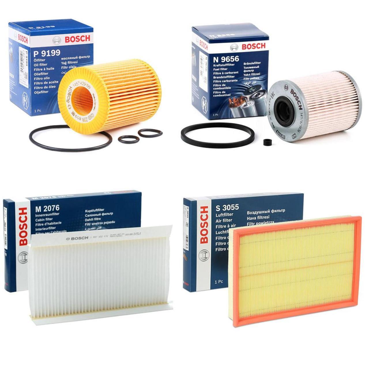 Opel Combo C 1.3 Dizel Periyodik Bakım Filtre Seti Bosch Marka