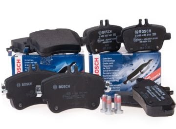Mercedes W245 Kasa B150 Ön Ve Arka Fren Balata Seti Fişli Bosch Marka 0986495273 - 0986494023