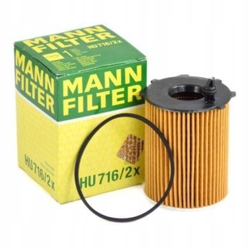 Citroen Berlingo 1.6 Hdi Dizel Yağ Filtresi Mann Marka Orjinal HU716-2x