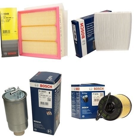 Opel Corsa D 2010 - 2011 Model Arası 1.3 Dizel Euro 4 Motor (Z13DTJ) Bakım Seti Bosch Marka