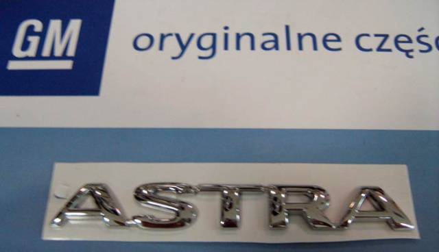 Opel Astra F Bagaj Kapağı Astra Yazısı GM 5177042