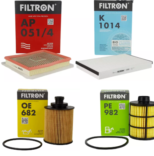 Opel Astra H Filtron 1.3 Dizel Periyodik Bakım Filtre Seti (Yağ Filtresi Ufi Tip) Filtron Marka