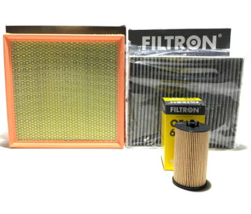 Opel Astra J 1.6 Benzinli 115 BG Bakım Filtre Seti Karbonlu Filtron Marka