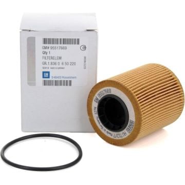Opel Astra H 1.3 Dizel Yağ Filtresi GM UFİ Tipi 5650367 - 650220