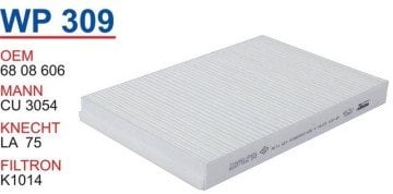 Opel Astra G (Delphi Tip) Klima Polen Filtresi Wunder 6808606