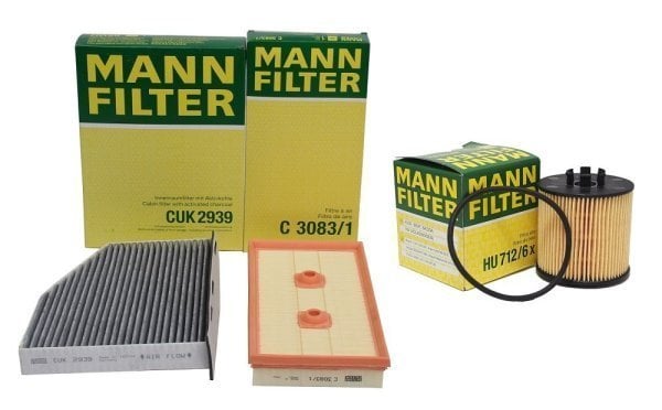 Volkswagen Golf 5 1.6 FSI Motor Periyodik Bakım Seti Mann Marka C30831 - HU7126X - CUK2939