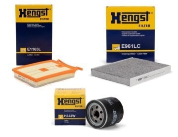 Volkswagen Polo 1.4 TDI Periyodik Bakım Seti Hengst Marka E1165L - E961LC - H332W