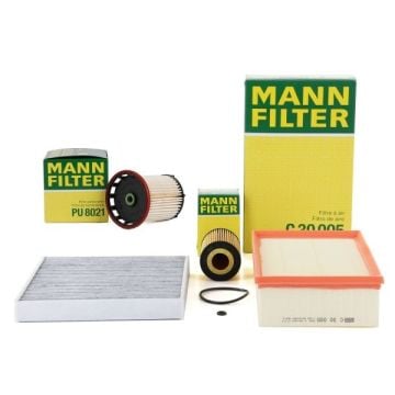 Volkswagen Polo 2018 Model Sonrası 1.6 TDI Bakım Seti Mazot Filtreli Mann Marka C30005 - HU7020Z - PU8021 - 104811