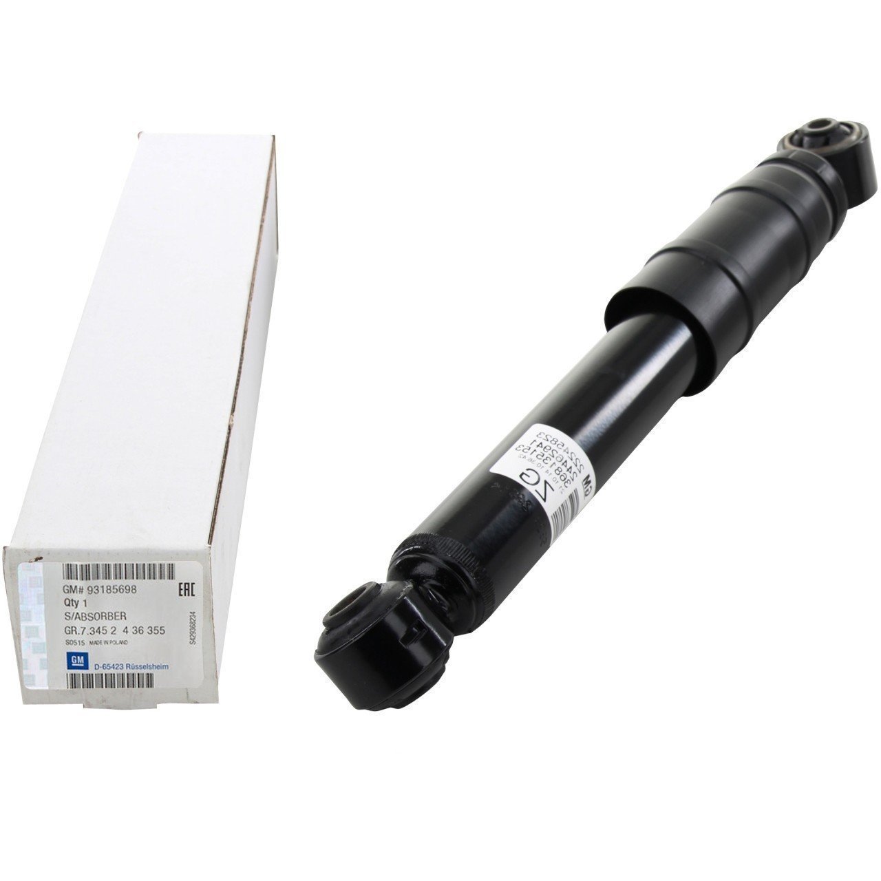 Opel Meriva A Arka Amortisör GM 436355 - 93185698