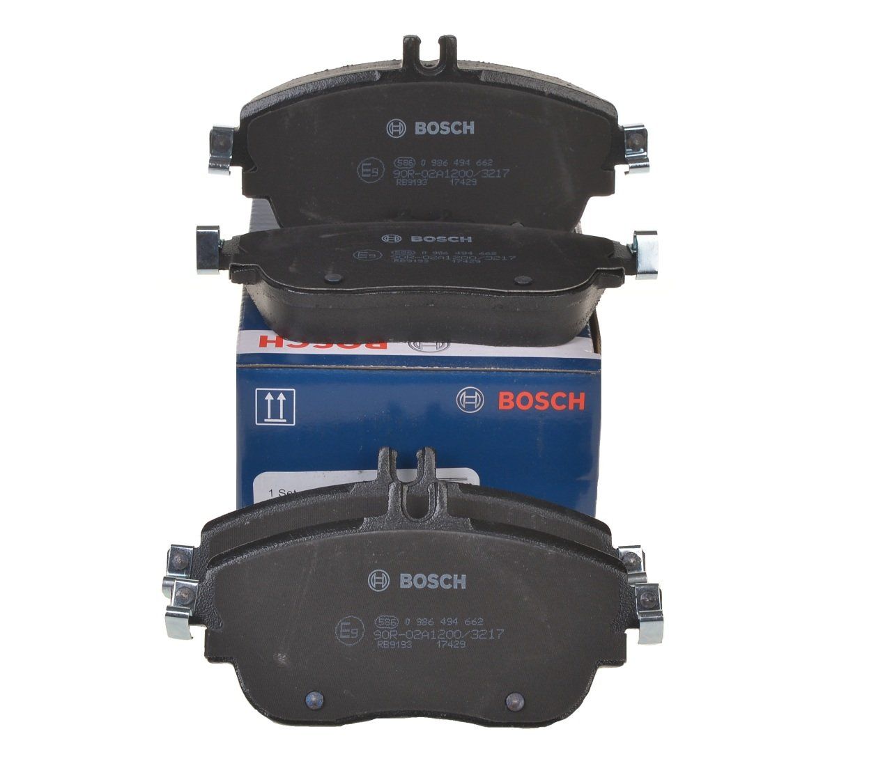 Mercedes W246  Kasa Ön Fren Balata Takımı Bosch Marka 0986494662 - 0004203002