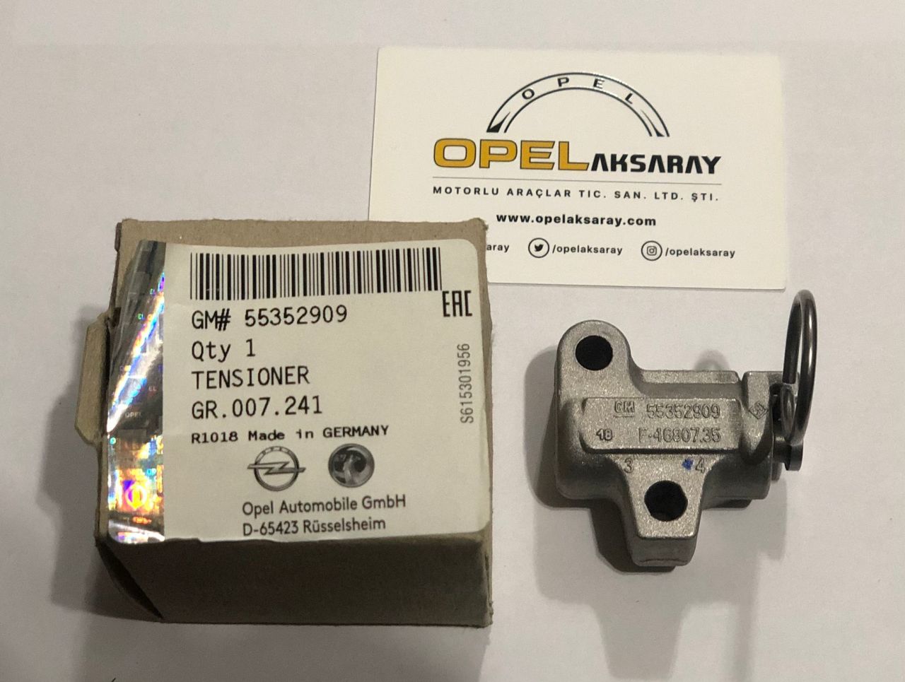 Opel Astra H 1.4 Twinport Z14XEP Orijinal GM Zincir Gergi Otomatiği 55352909 5636457