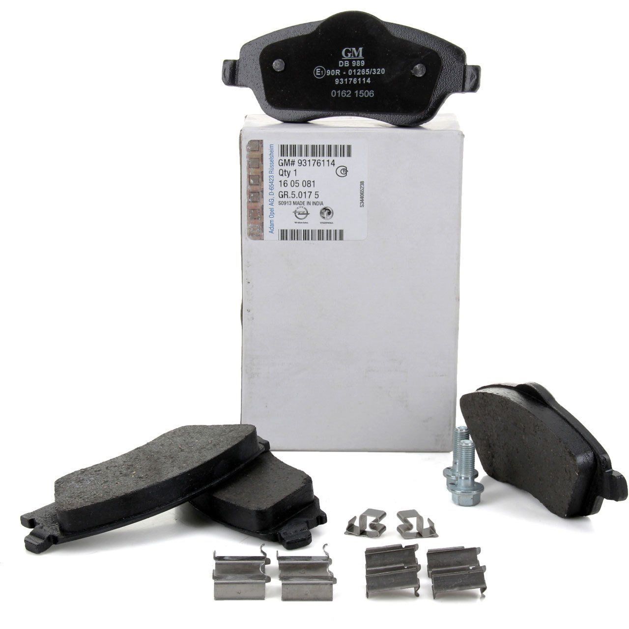 Opel Corsa C Ön Fren Balatası Orjinal - 1605081