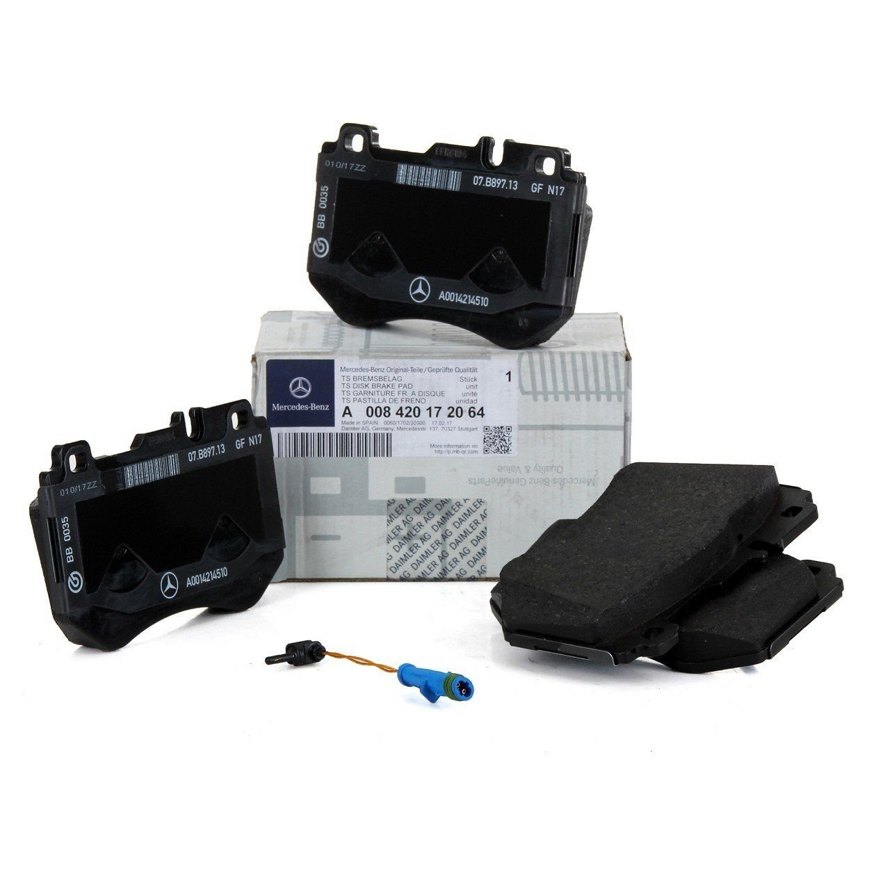 Mercedes W205 Kasa ( AMG ) C180 D Ön Fren Balata Takımı Orijinal Mercedes Marka A0004209503 - 540077111