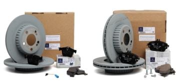 Mercedes W205 Kasa C200 Ön Ve Arka Fren Disk - Fren Balata Seti Orijinal Mercedes Marka A0004209403 - A0004230512 - A0004209703 - A0004212412