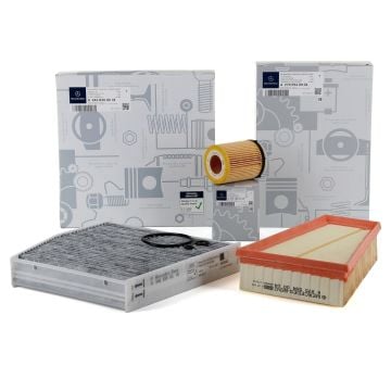 Mercedes W205 Kasa C180 274 Motor Periyodik Bakım Filtre Seti Orijinal Mercedes Marka A2058350147 - 2740940104 - A2701800109